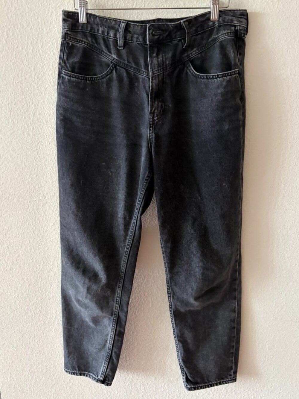 Divided by H&M Black Washed Jeans — Size 8